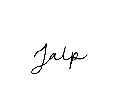 Create a beautiful signature design for name Jalp. With this signature (BallpointsItalic-DORy9) fonts, you can make a handwritten signature for free. Jalp signature style 11 images and pictures png