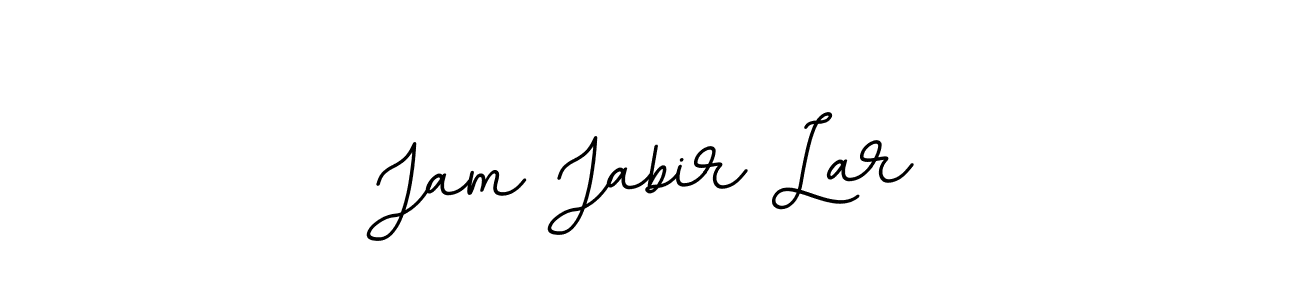 Similarly BallpointsItalic-DORy9 is the best handwritten signature design. Signature creator online .You can use it as an online autograph creator for name Jam Jabir Lar. Jam Jabir Lar signature style 11 images and pictures png