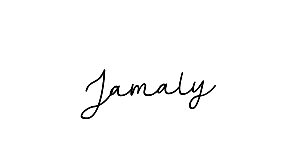 BallpointsItalic-DORy9 is a professional signature style that is perfect for those who want to add a touch of class to their signature. It is also a great choice for those who want to make their signature more unique. Get Jamaly name to fancy signature for free. Jamaly signature style 11 images and pictures png
