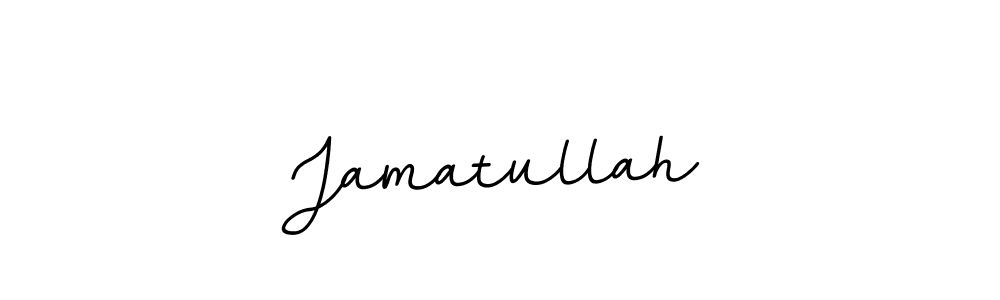 Create a beautiful signature design for name Jamatullah. With this signature (BallpointsItalic-DORy9) fonts, you can make a handwritten signature for free. Jamatullah signature style 11 images and pictures png