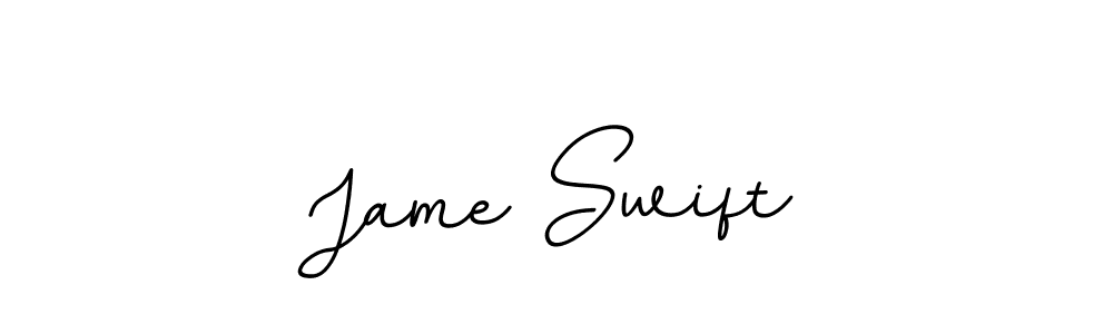 This is the best signature style for the Jame Swift name. Also you like these signature font (BallpointsItalic-DORy9). Mix name signature. Jame Swift signature style 11 images and pictures png