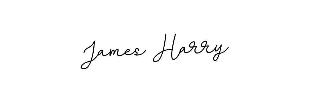 Create a beautiful signature design for name James Harry. With this signature (BallpointsItalic-DORy9) fonts, you can make a handwritten signature for free. James Harry signature style 11 images and pictures png