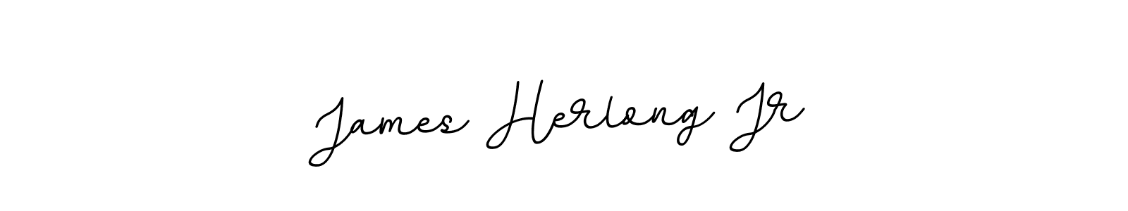 Design your own signature with our free online signature maker. With this signature software, you can create a handwritten (BallpointsItalic-DORy9) signature for name James Herlong Jr. James Herlong Jr signature style 11 images and pictures png