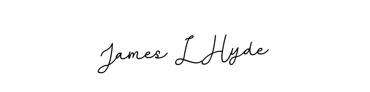 BallpointsItalic-DORy9 is a professional signature style that is perfect for those who want to add a touch of class to their signature. It is also a great choice for those who want to make their signature more unique. Get James L Hyde name to fancy signature for free. James L Hyde signature style 11 images and pictures png