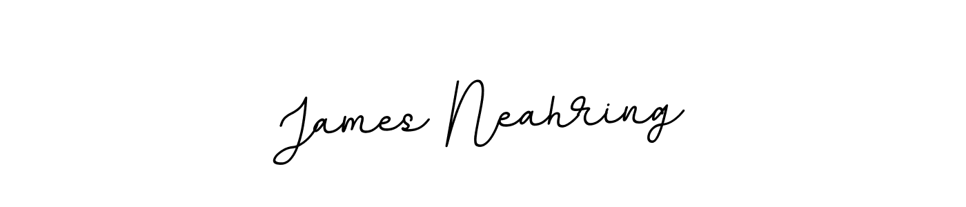 James Neahring stylish signature style. Best Handwritten Sign (BallpointsItalic-DORy9) for my name. Handwritten Signature Collection Ideas for my name James Neahring. James Neahring signature style 11 images and pictures png