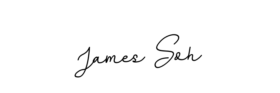 The best way (BallpointsItalic-DORy9) to make a short signature is to pick only two or three words in your name. The name James Soh include a total of six letters. For converting this name. James Soh signature style 11 images and pictures png