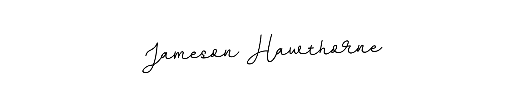 Create a beautiful signature design for name Jameson Hawthorne. With this signature (BallpointsItalic-DORy9) fonts, you can make a handwritten signature for free. Jameson Hawthorne signature style 11 images and pictures png