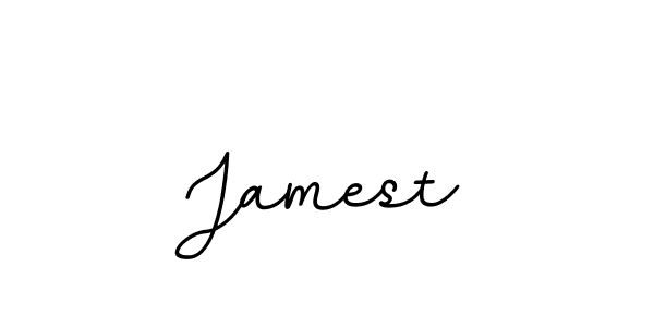 Also we have Jamest name is the best signature style. Create professional handwritten signature collection using BallpointsItalic-DORy9 autograph style. Jamest signature style 11 images and pictures png