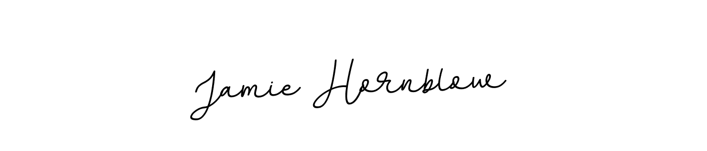 You should practise on your own different ways (BallpointsItalic-DORy9) to write your name (Jamie Hornblow) in signature. don't let someone else do it for you. Jamie Hornblow signature style 11 images and pictures png