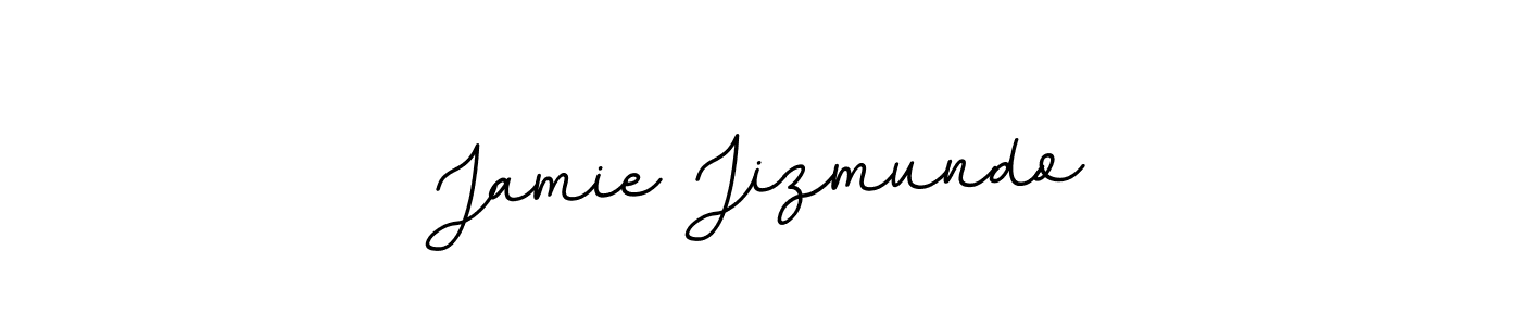 It looks lik you need a new signature style for name Jamie Jizmundo. Design unique handwritten (BallpointsItalic-DORy9) signature with our free signature maker in just a few clicks. Jamie Jizmundo signature style 11 images and pictures png
