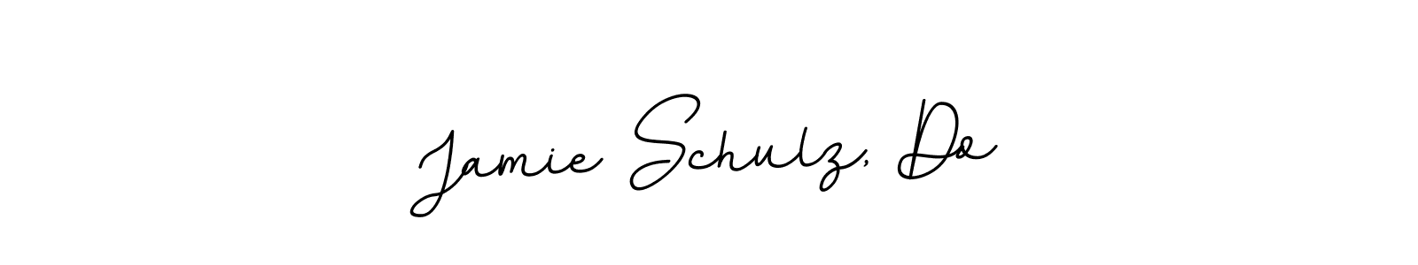 You should practise on your own different ways (BallpointsItalic-DORy9) to write your name (Jamie Schulz, Do) in signature. don't let someone else do it for you. Jamie Schulz, Do signature style 11 images and pictures png