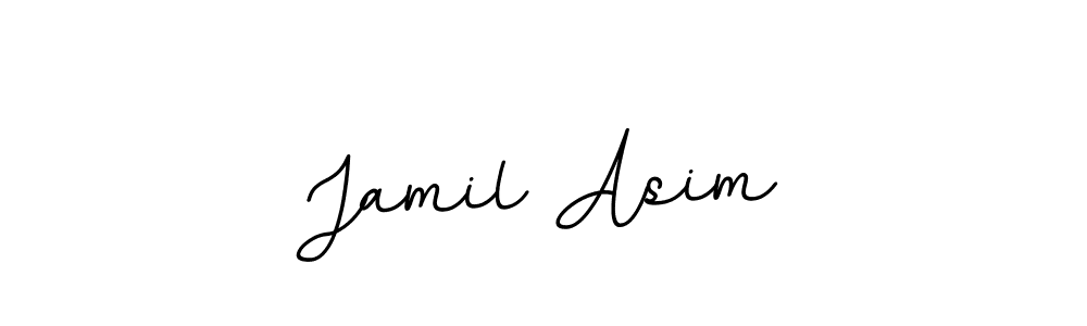 Jamil Asim stylish signature style. Best Handwritten Sign (BallpointsItalic-DORy9) for my name. Handwritten Signature Collection Ideas for my name Jamil Asim. Jamil Asim signature style 11 images and pictures png