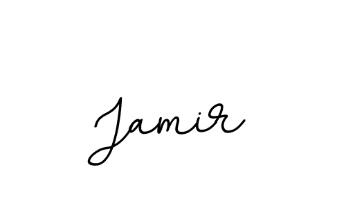 Use a signature maker to create a handwritten signature online. With this signature software, you can design (BallpointsItalic-DORy9) your own signature for name Jamir. Jamir signature style 11 images and pictures png