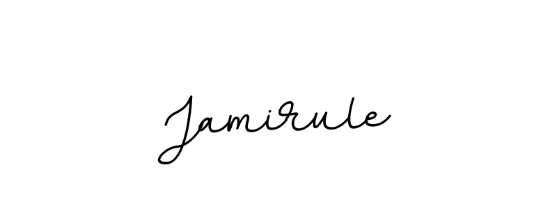Make a beautiful signature design for name Jamirule. With this signature (BallpointsItalic-DORy9) style, you can create a handwritten signature for free. Jamirule signature style 11 images and pictures png