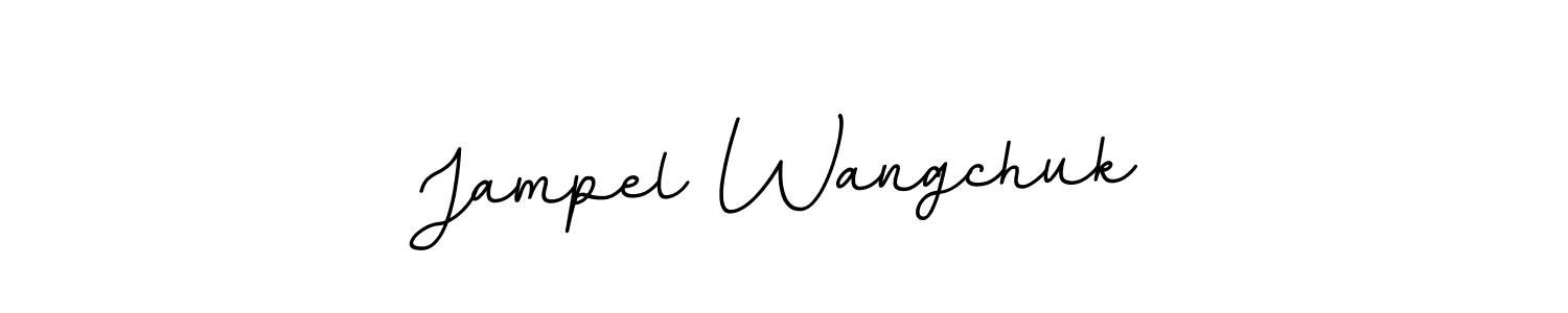 BallpointsItalic-DORy9 is a professional signature style that is perfect for those who want to add a touch of class to their signature. It is also a great choice for those who want to make their signature more unique. Get Jampel Wangchuk name to fancy signature for free. Jampel Wangchuk signature style 11 images and pictures png