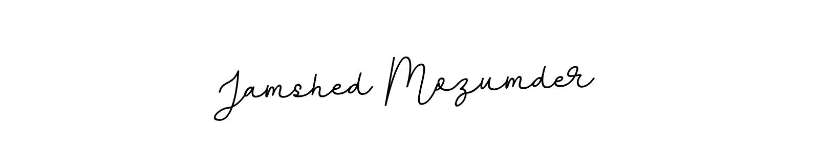 Make a beautiful signature design for name Jamshed Mozumder. With this signature (BallpointsItalic-DORy9) style, you can create a handwritten signature for free. Jamshed Mozumder signature style 11 images and pictures png