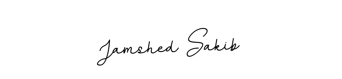 Design your own signature with our free online signature maker. With this signature software, you can create a handwritten (BallpointsItalic-DORy9) signature for name Jamshed Sakib. Jamshed Sakib signature style 11 images and pictures png