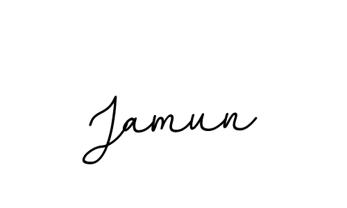You should practise on your own different ways (BallpointsItalic-DORy9) to write your name (Jamun) in signature. don't let someone else do it for you. Jamun signature style 11 images and pictures png