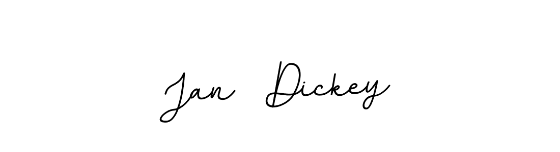 Design your own signature with our free online signature maker. With this signature software, you can create a handwritten (BallpointsItalic-DORy9) signature for name Jan  Dickey. Jan  Dickey signature style 11 images and pictures png