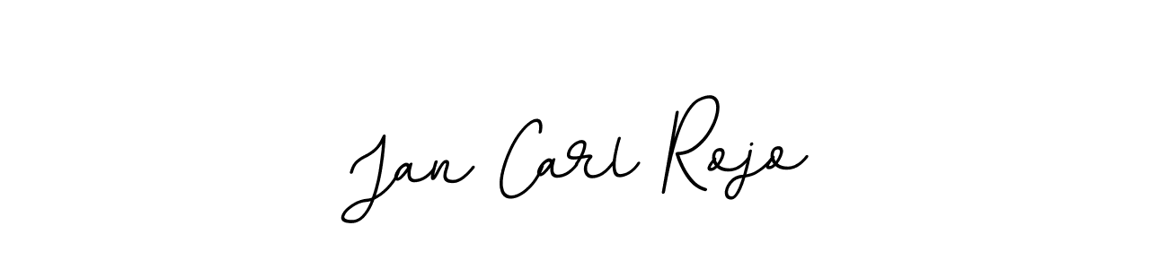 Design your own signature with our free online signature maker. With this signature software, you can create a handwritten (BallpointsItalic-DORy9) signature for name Jan Carl Rojo. Jan Carl Rojo signature style 11 images and pictures png