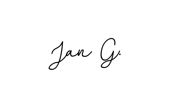 Check out images of Autograph of Jan G. name. Actor Jan G. Signature Style. BallpointsItalic-DORy9 is a professional sign style online. Jan G. signature style 11 images and pictures png