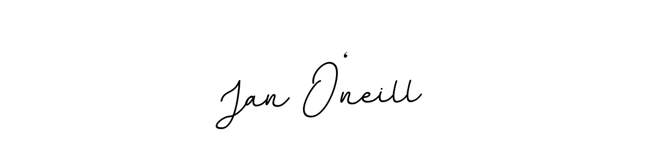 Design your own signature with our free online signature maker. With this signature software, you can create a handwritten (BallpointsItalic-DORy9) signature for name Jan O‘neill. Jan O‘neill signature style 11 images and pictures png