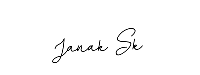 Use a signature maker to create a handwritten signature online. With this signature software, you can design (BallpointsItalic-DORy9) your own signature for name Janak Sk. Janak Sk signature style 11 images and pictures png