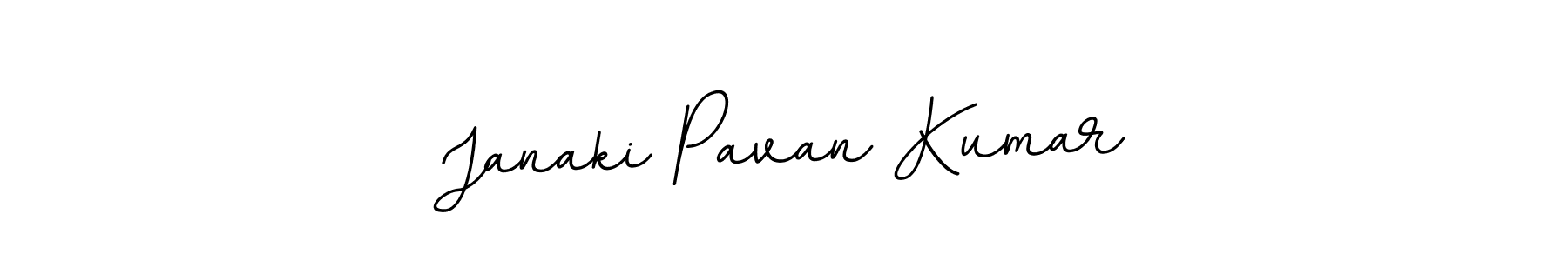 Use a signature maker to create a handwritten signature online. With this signature software, you can design (BallpointsItalic-DORy9) your own signature for name Janaki Pavan Kumar. Janaki Pavan Kumar signature style 11 images and pictures png