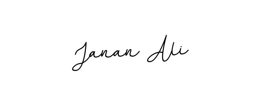 Use a signature maker to create a handwritten signature online. With this signature software, you can design (BallpointsItalic-DORy9) your own signature for name Janan Ali. Janan Ali signature style 11 images and pictures png
