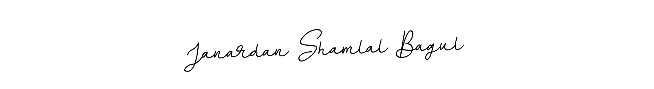 Make a beautiful signature design for name Janardan Shamlal Bagul. Use this online signature maker to create a handwritten signature for free. Janardan Shamlal Bagul signature style 11 images and pictures png