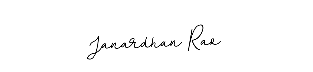 Design your own signature with our free online signature maker. With this signature software, you can create a handwritten (BallpointsItalic-DORy9) signature for name Janardhan Rao. Janardhan Rao signature style 11 images and pictures png