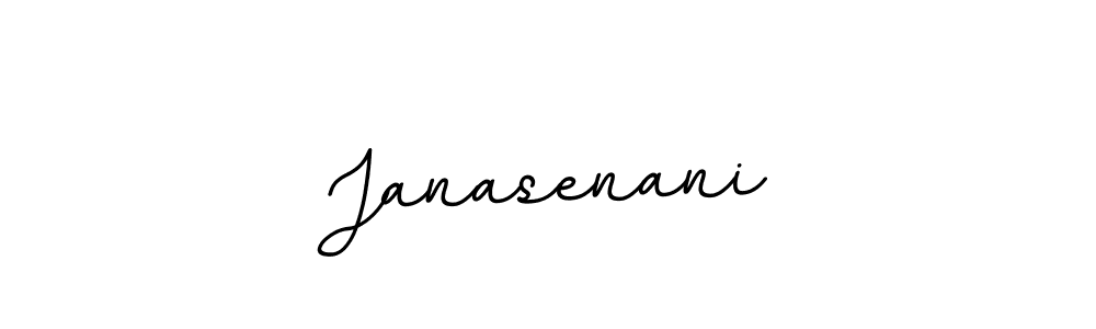 Make a beautiful signature design for name Janasenani. With this signature (BallpointsItalic-DORy9) style, you can create a handwritten signature for free. Janasenani signature style 11 images and pictures png