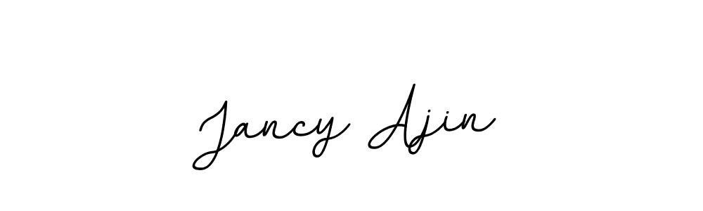 Make a beautiful signature design for name Jancy Ajin. Use this online signature maker to create a handwritten signature for free. Jancy Ajin signature style 11 images and pictures png