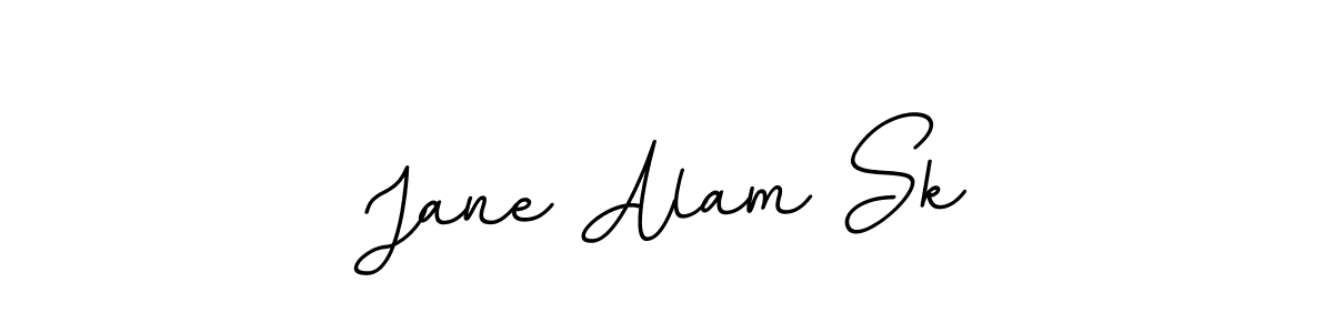 Design your own signature with our free online signature maker. With this signature software, you can create a handwritten (BallpointsItalic-DORy9) signature for name Jane Alam Sk. Jane Alam Sk signature style 11 images and pictures png