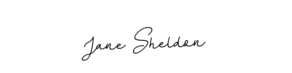 Create a beautiful signature design for name Jane Sheldon. With this signature (BallpointsItalic-DORy9) fonts, you can make a handwritten signature for free. Jane Sheldon signature style 11 images and pictures png