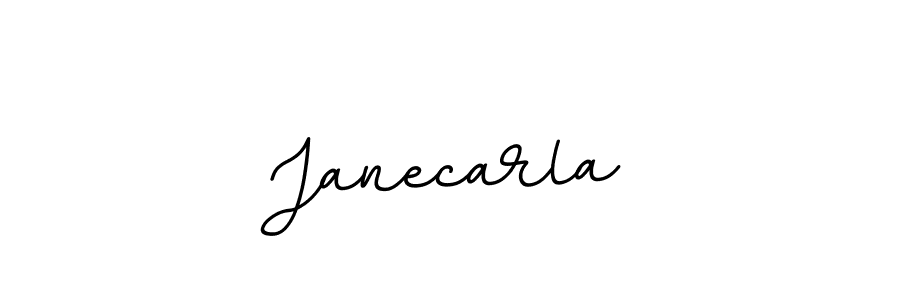 How to make Janecarla name signature. Use BallpointsItalic-DORy9 style for creating short signs online. This is the latest handwritten sign. Janecarla signature style 11 images and pictures png