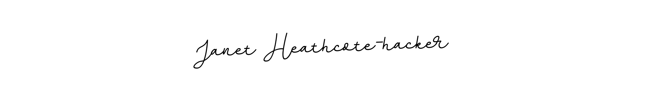 Similarly BallpointsItalic-DORy9 is the best handwritten signature design. Signature creator online .You can use it as an online autograph creator for name Janet Heathcote-hacker. Janet Heathcote-hacker signature style 11 images and pictures png