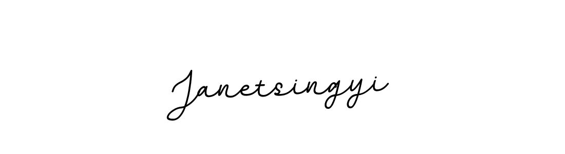 if you are searching for the best signature style for your name Janetsingyi. so please give up your signature search. here we have designed multiple signature styles  using BallpointsItalic-DORy9. Janetsingyi signature style 11 images and pictures png