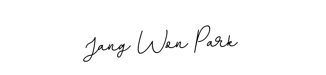 Use a signature maker to create a handwritten signature online. With this signature software, you can design (BallpointsItalic-DORy9) your own signature for name Jang Won Park. Jang Won Park signature style 11 images and pictures png