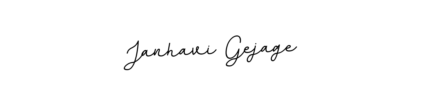 Use a signature maker to create a handwritten signature online. With this signature software, you can design (BallpointsItalic-DORy9) your own signature for name Janhavi Gejage. Janhavi Gejage signature style 11 images and pictures png
