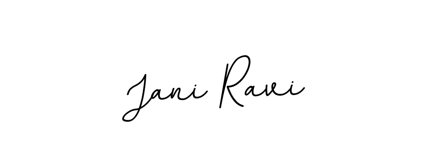 Design your own signature with our free online signature maker. With this signature software, you can create a handwritten (BallpointsItalic-DORy9) signature for name Jani Ravi. Jani Ravi signature style 11 images and pictures png