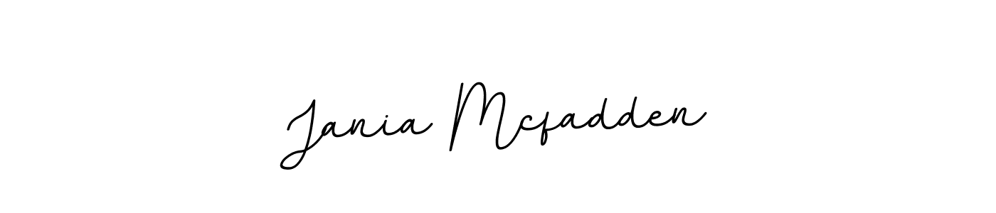 How to Draw Jania Mcfadden signature style? BallpointsItalic-DORy9 is a latest design signature styles for name Jania Mcfadden. Jania Mcfadden signature style 11 images and pictures png