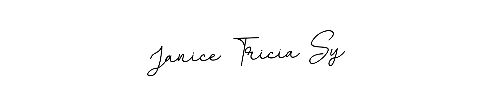 You should practise on your own different ways (BallpointsItalic-DORy9) to write your name (Janice Tricia Sy) in signature. don't let someone else do it for you. Janice Tricia Sy signature style 11 images and pictures png