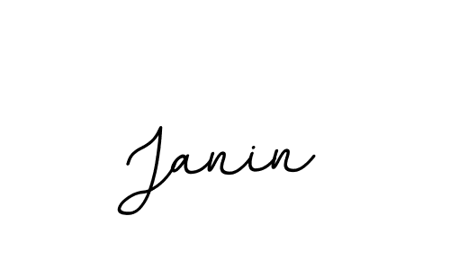 Janin stylish signature style. Best Handwritten Sign (BallpointsItalic-DORy9) for my name. Handwritten Signature Collection Ideas for my name Janin. Janin signature style 11 images and pictures png