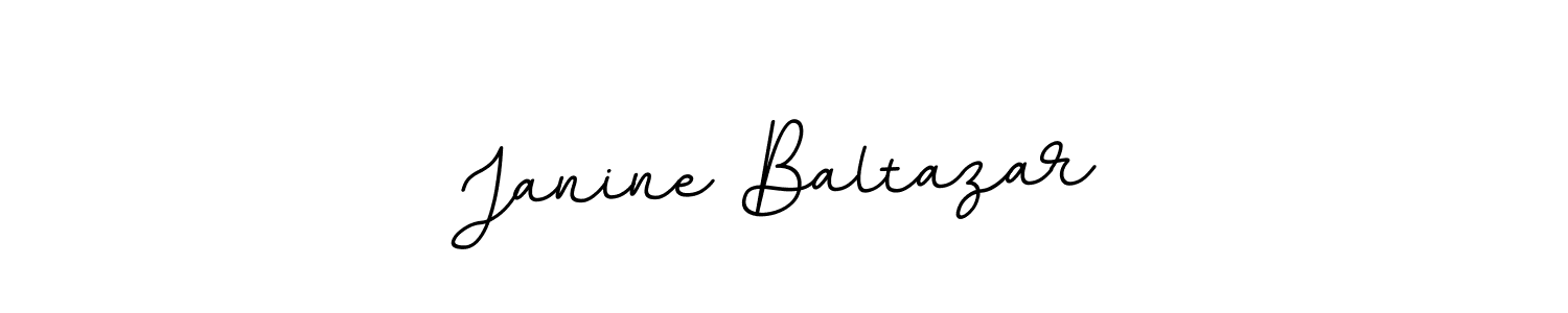 Also we have Janine Baltazar name is the best signature style. Create professional handwritten signature collection using BallpointsItalic-DORy9 autograph style. Janine Baltazar signature style 11 images and pictures png