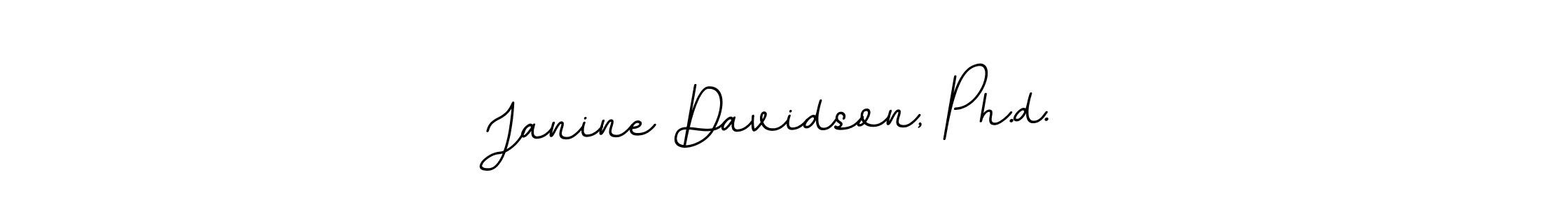 if you are searching for the best signature style for your name Janine Davidson, Ph.d.. so please give up your signature search. here we have designed multiple signature styles  using BallpointsItalic-DORy9. Janine Davidson, Ph.d. signature style 11 images and pictures png