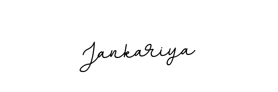 How to make Jankariya name signature. Use BallpointsItalic-DORy9 style for creating short signs online. This is the latest handwritten sign. Jankariya signature style 11 images and pictures png