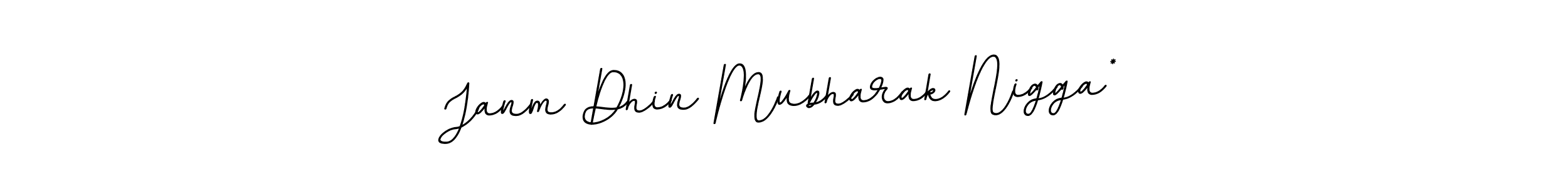 Use a signature maker to create a handwritten signature online. With this signature software, you can design (BallpointsItalic-DORy9) your own signature for name Janm Dhin Mubharak Nigga*. Janm Dhin Mubharak Nigga* signature style 11 images and pictures png