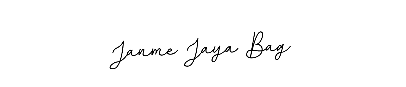 BallpointsItalic-DORy9 is a professional signature style that is perfect for those who want to add a touch of class to their signature. It is also a great choice for those who want to make their signature more unique. Get Janme Jaya Bag name to fancy signature for free. Janme Jaya Bag signature style 11 images and pictures png