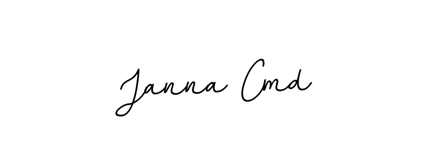It looks lik you need a new signature style for name Janna Cmd. Design unique handwritten (BallpointsItalic-DORy9) signature with our free signature maker in just a few clicks. Janna Cmd signature style 11 images and pictures png